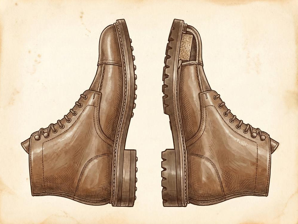 Dainite vs. Commando: A Definitive Guide to Premium All-Weather Soles