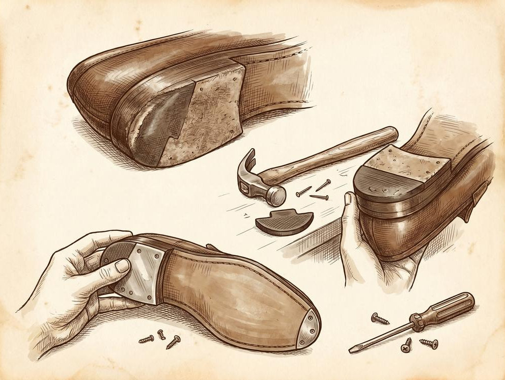 Illustration for Leather Shoe Heel Wear: The Definitive Guide to Assessment, Repair, and Prevention