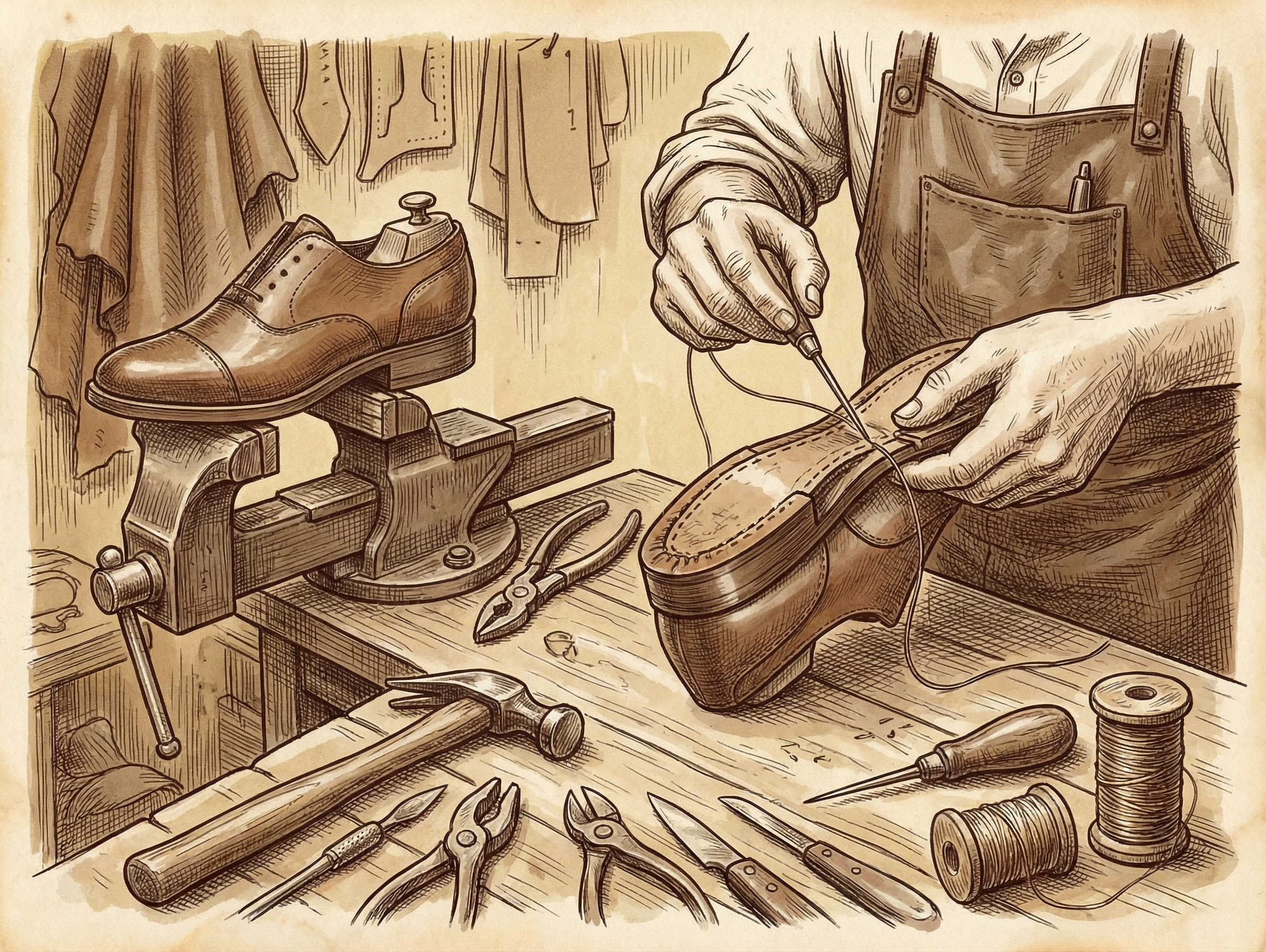The Lasting Tradition: How Northampton Shoemakers Still Build Shoes by Hand