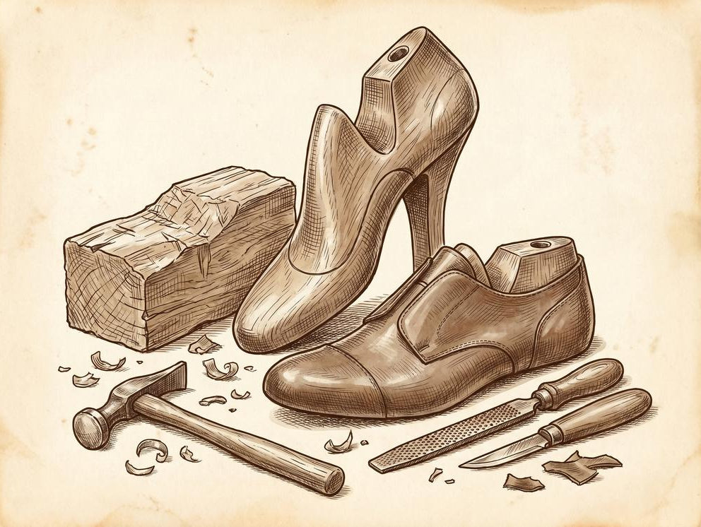 Illustration for The Northampton Last: How a Single Block of Wood Still Defines the Shape of a Fine Shoe