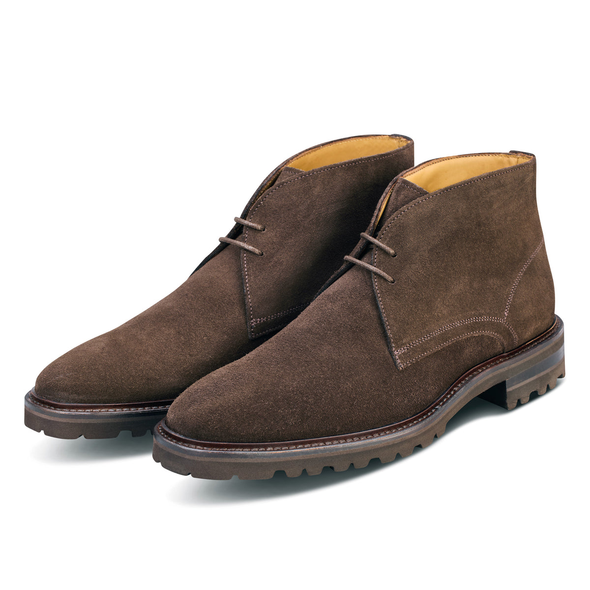 Dark Brown Suede Suede Chukka Boots Mens Uk Jones Bootmaker Men's