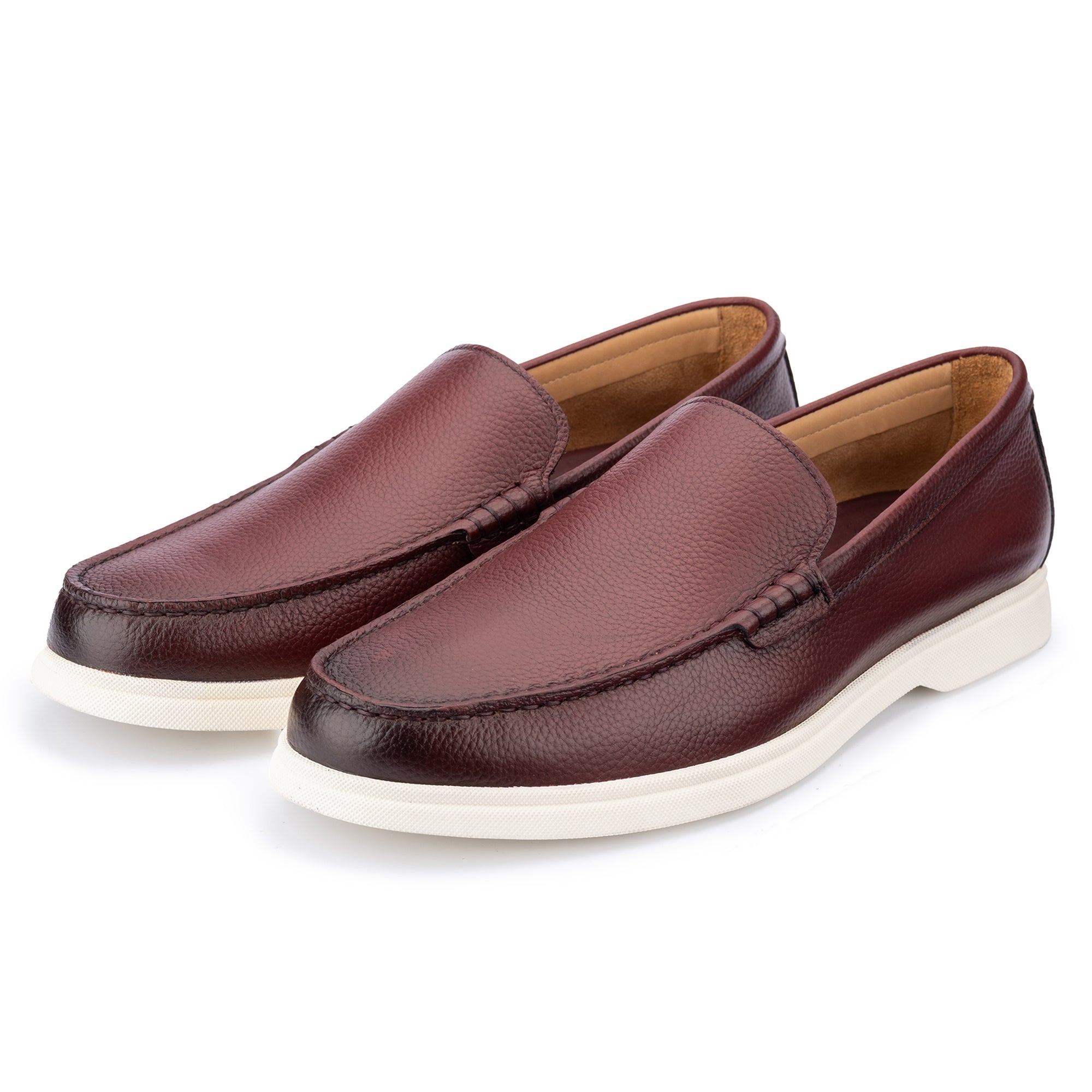 Ethan Plain Tumbled Grain Loafer