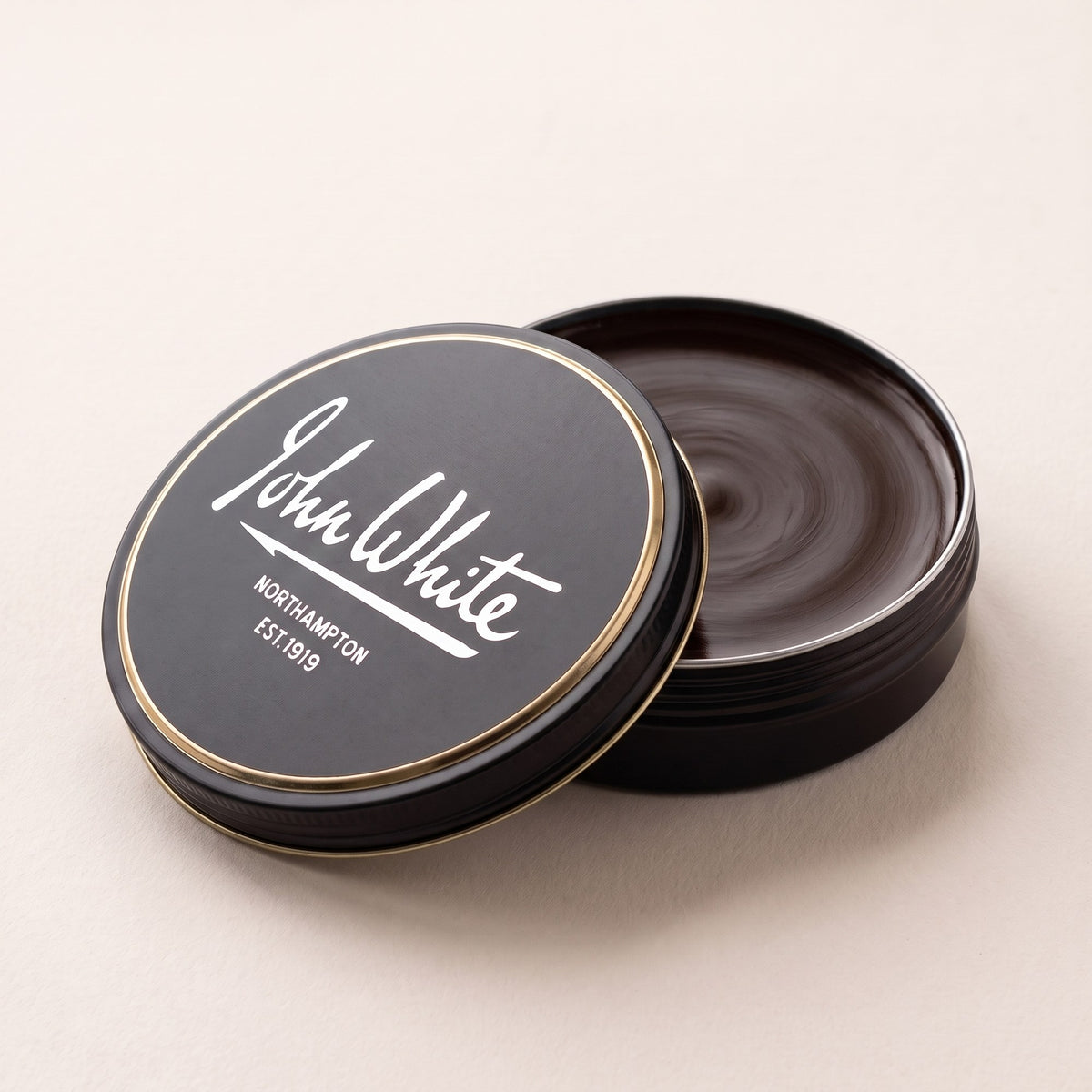 John White Premium Wax Polish, Dark Brown