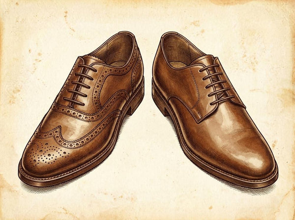 <a href="/collections/brogues">Brogues</a> vs Plain <a href="/collections/derbys">Derbies</a>: Which Should Be Your First Premium Leather Shoe?