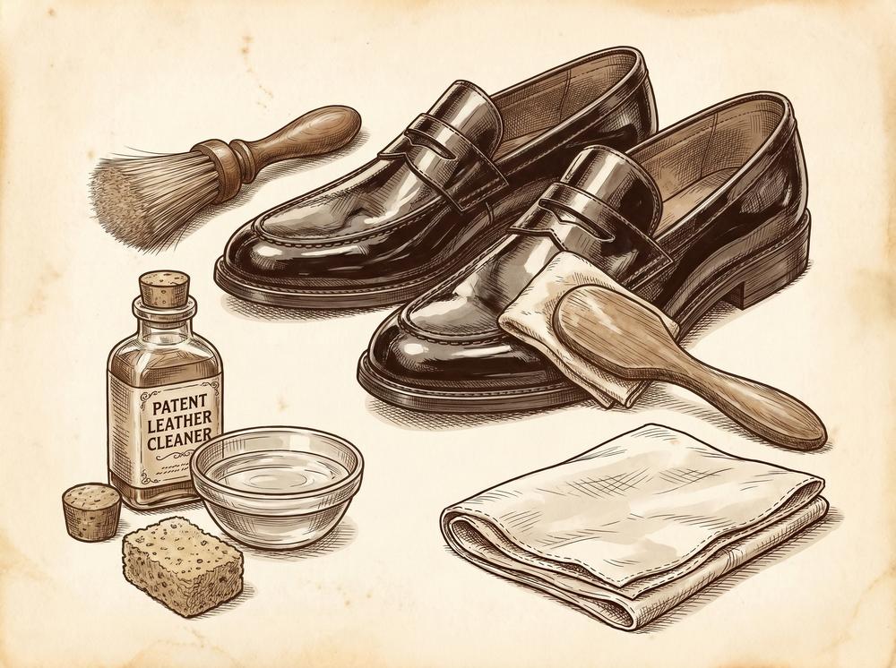 Polishing Patent Leather Shoes: The Correct Method for a Lasting Mirror Shine