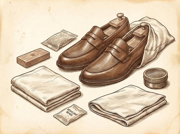 Storing Leather Shoes Long-Term: The Definitive Preparation and Preservation Guide