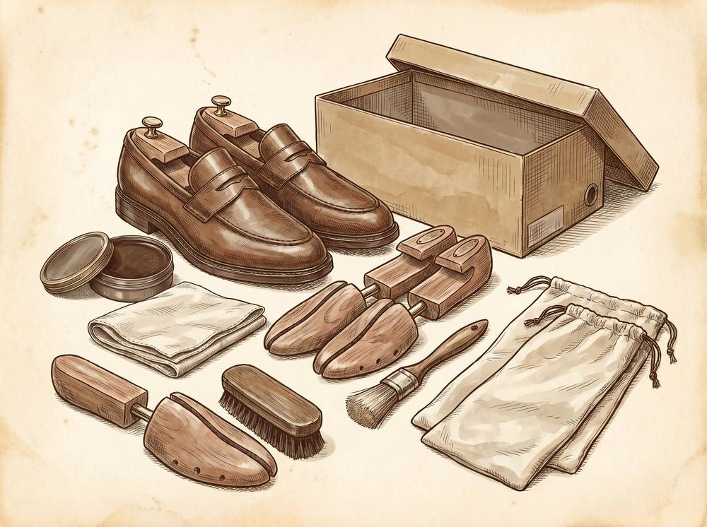 Storing Leather Shoes Long-Term: The Definitive Preparation and Preservation Method