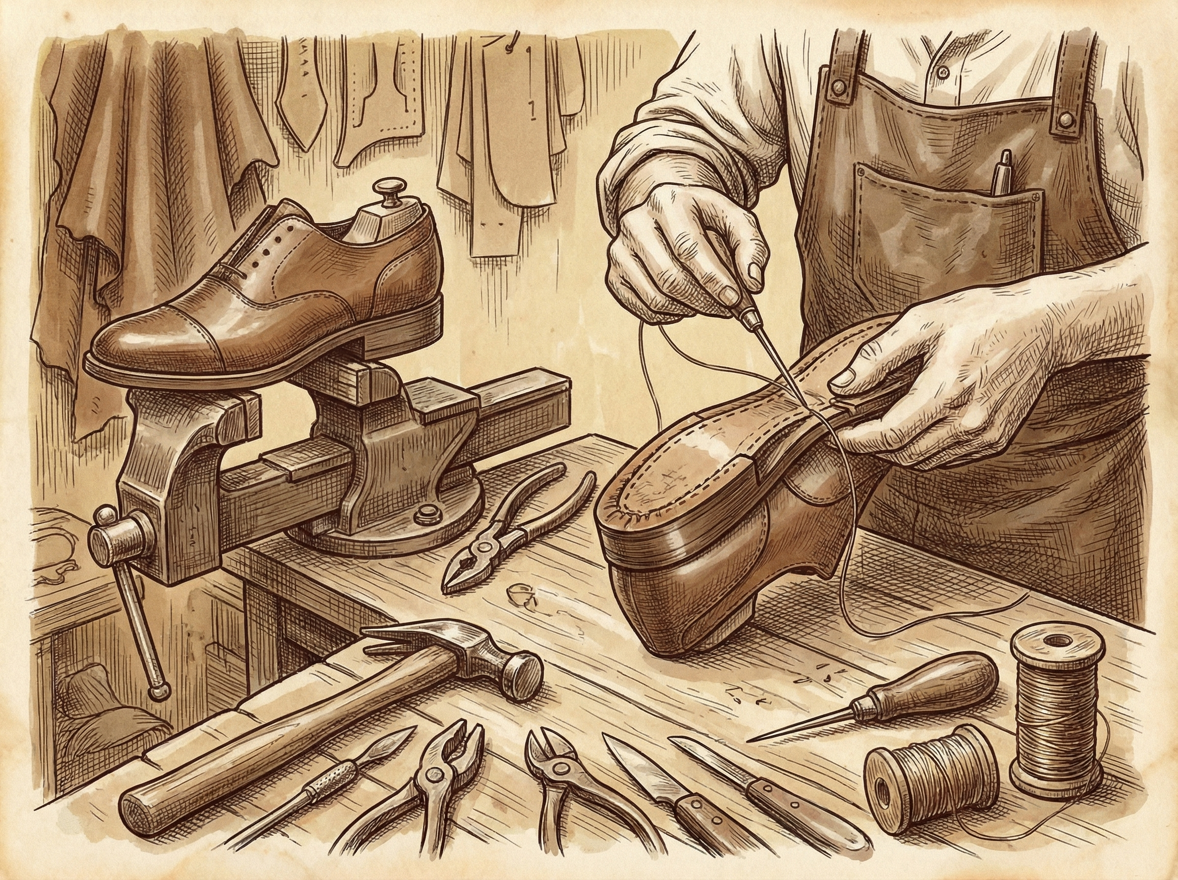 The Lasting Tradition: How Northampton Shoemakers Still Build Shoes by Hand