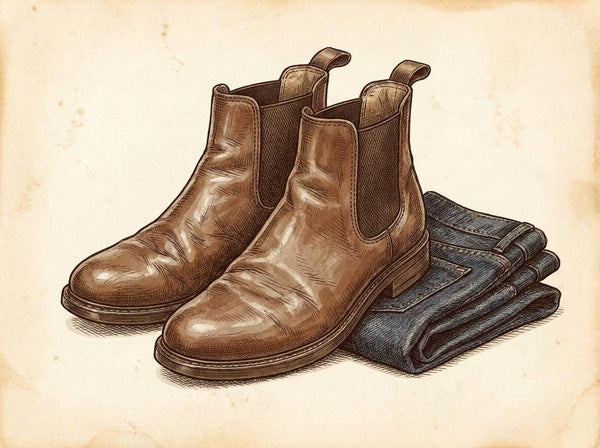 What Shoes to Wear with Dark Jeans: The British Smart-Casual Formula