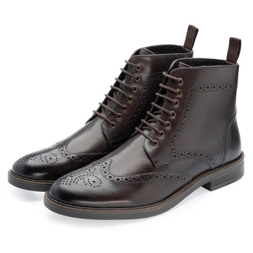 Aviemore Brogue Boot in Brown
