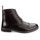 Aviemore Brogue Boot in Brown, outer profile
