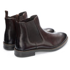 Bale Chelsea Boot in Brown, the pair shown from behind at three-quarter angle