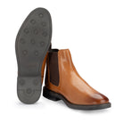 Bale Chelsea Boot in Tan, the studded rubber sole