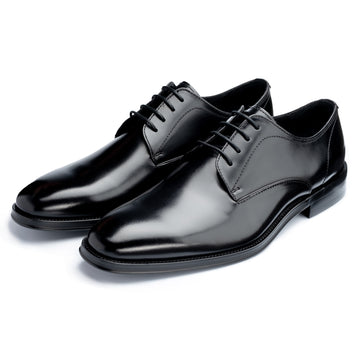 Wilms Derby Shoes in Black